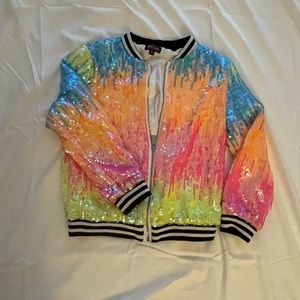Multi color sequin